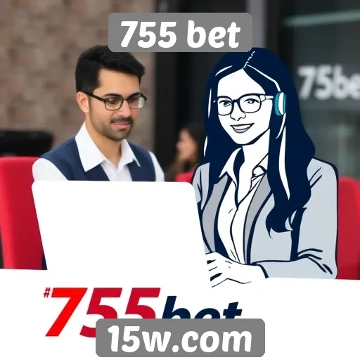 Atendimento ao cliente no site 755 bet