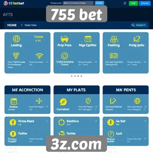 Recursos e funcionalidades do site 755 bet
