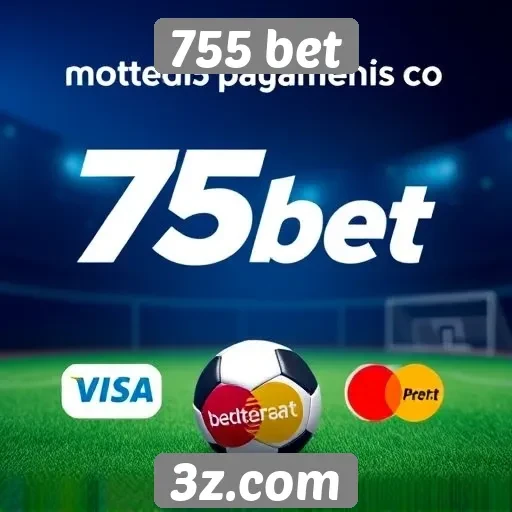 Métodos de pagamento disponíveis no 755 bet