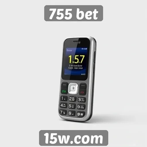 Usabilidade e design do site 755 bet