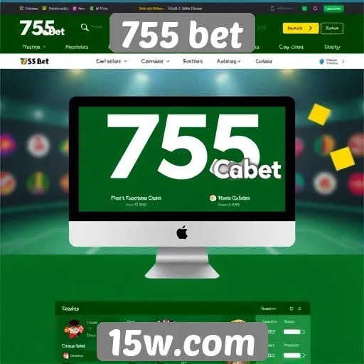 Avaliação da interface do usuário do site 755 bet